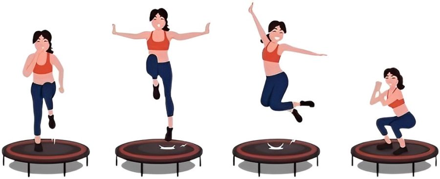 Trambulina fitness: Modalitatea eficientă și distractivă de a te menține în formă